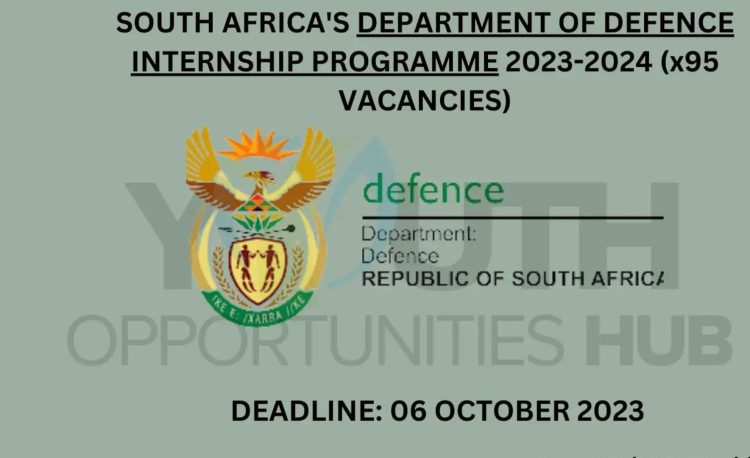 SA Army is hiring Internships 2024