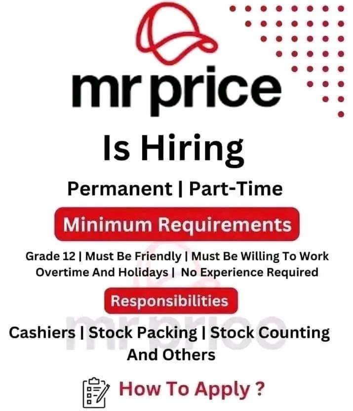 Mr Price Online Application For Jobs