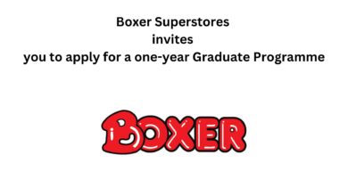 Boxer Superstores invites you to apply for a one-year Graduate Programme