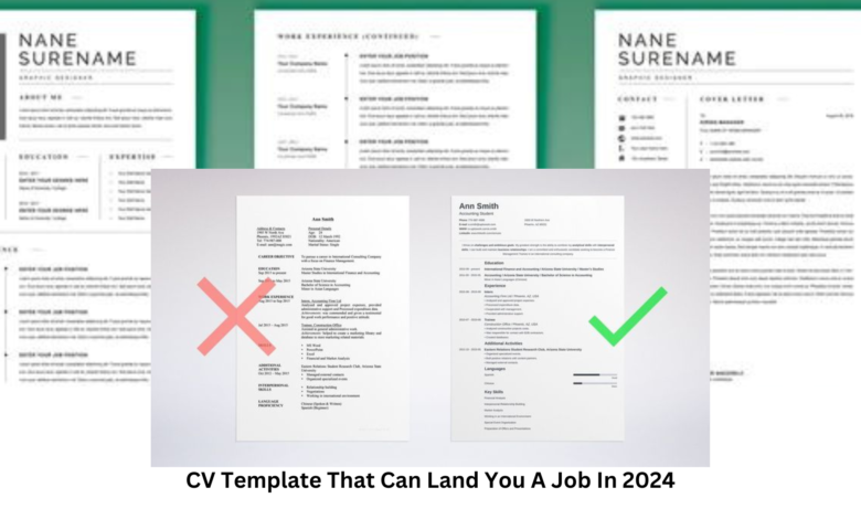 CV Template That Can Land You A Job In 2024