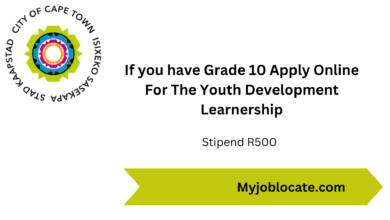 Learnership For Grade 10 Unemployed Youth