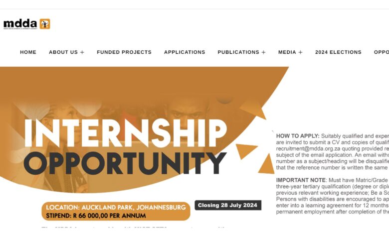 SETA Internships Stipend R5500