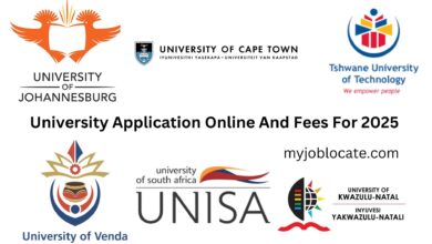 University Application Online And Fees For 2025