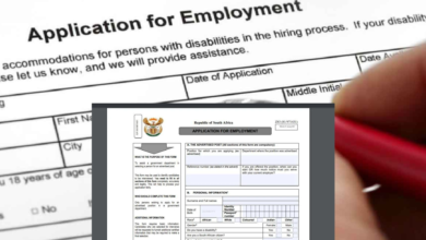 Z83 Job Application Form
