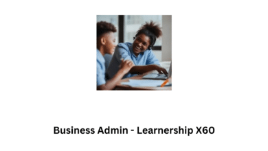 Business Admin - Learnership X60