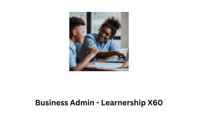 Business Admin - Learnership X60