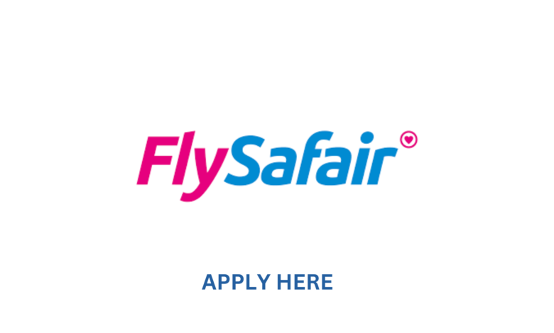 CABIN CREW FLIGHT ATTENDANT TRAINEESHIP (X20 POSTS) AT FLYSAFAIR