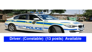 Driver (Constable) Vacancy at SAPS – Pretoria( x 13 positions available)