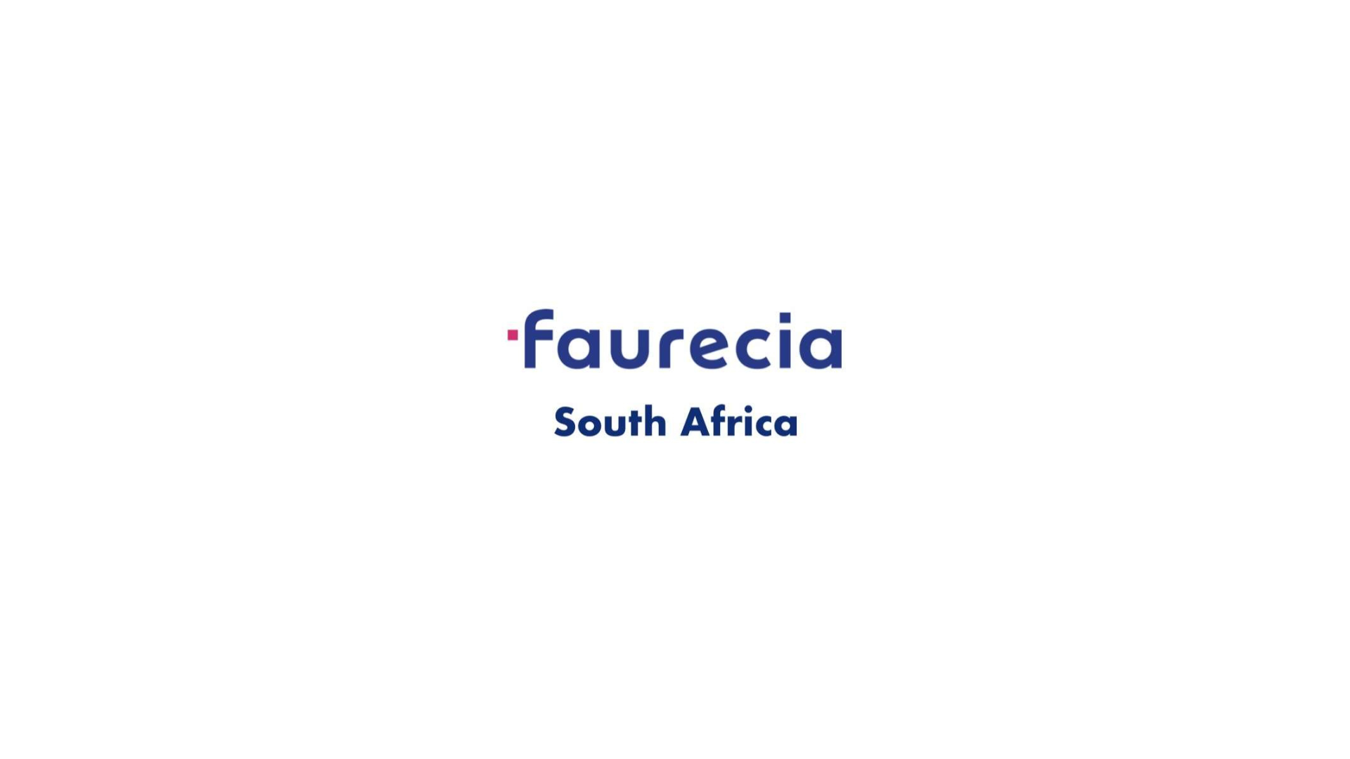 Faurecia Graduate Trainee 2024 / 2025