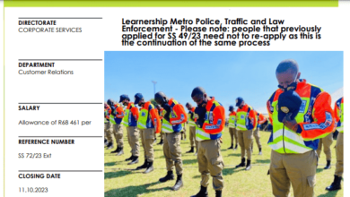 Metro Police Trainee Intake