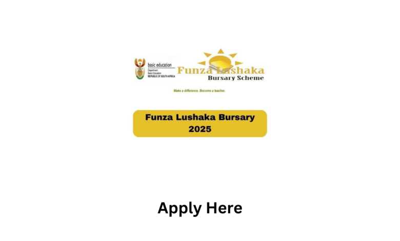 The Department of Education Free Teaching Bursary 2025 (Funza Lushaka)