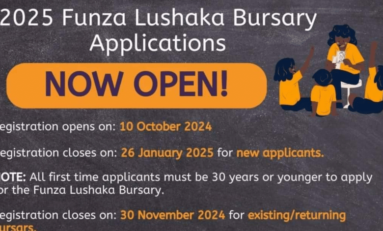 Applications for Funza Lushaka Bursary 2025 are open