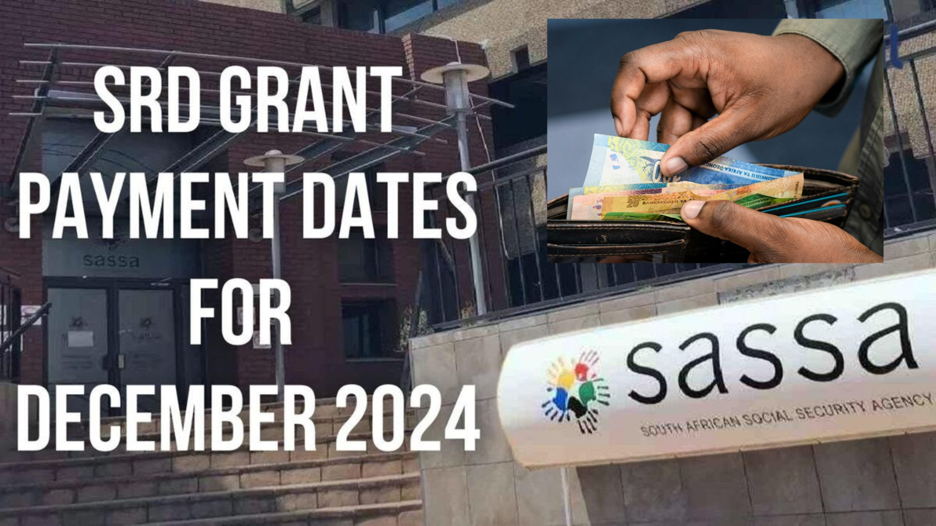 Sassa SRD Grant Payment Dates For December 2024