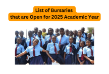 List of Bursaries that are Open for 2025 Academic Year