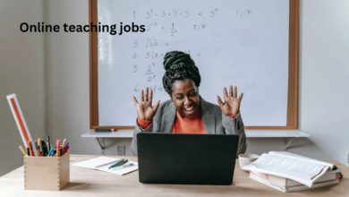 Online teaching jobs