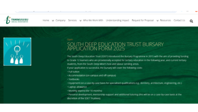 SDET Bursary Application