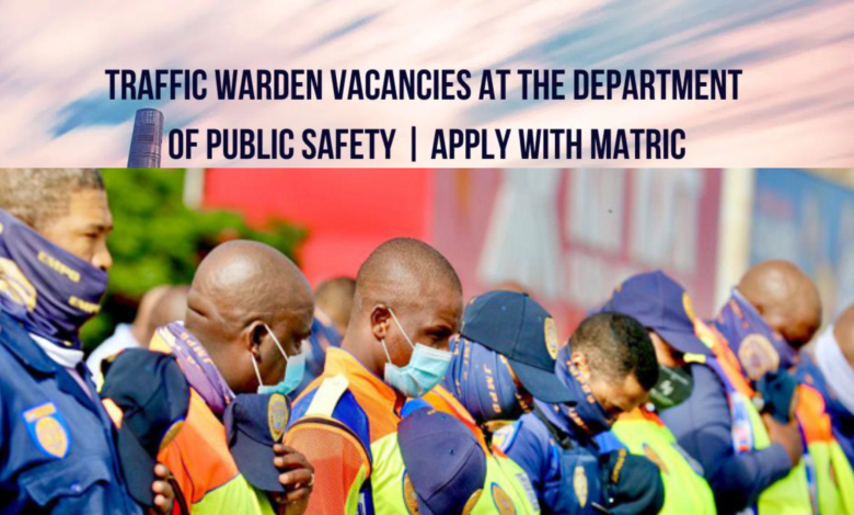 Traffic Warden Vacancies