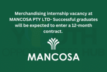 MANCOSA (Pty) Ltd: Merchandising Internship Programme 2025