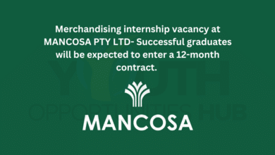 MANCOSA (Pty) Ltd: Merchandising Internship Programme 2025