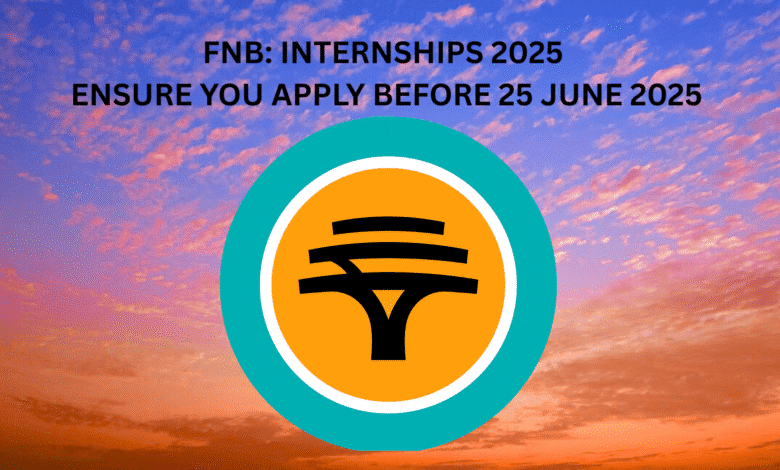 FNB FirstJob Internship Programme 2025