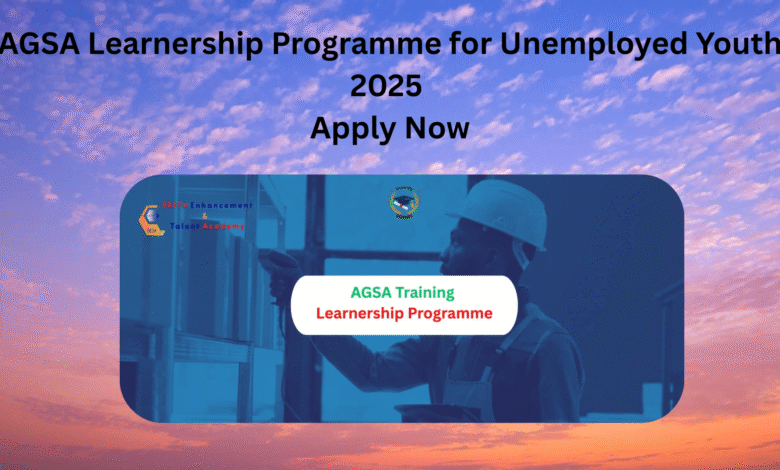 AGSA Learnership Programme for Unemployed Youth 2025