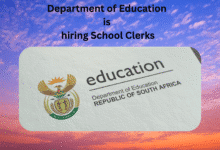 Department of Education is hiring School Clerks