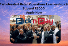 PnP Wholesale & Retail Operations Learnerships 2025