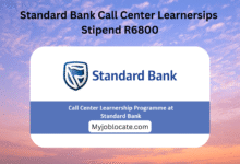 Standard Bank Call Center Learnersips Stipend R6800