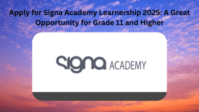 Apply for Signa Academy Learnership 2025: A Great Opportunity for Grade 11 and Higher
