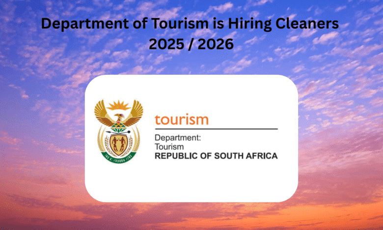 Department of Tourism is Hiring Cleaners
