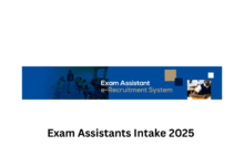 Exam Assistants Intake 2025