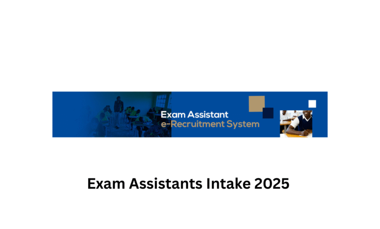 Exam Assistants Intake 2025