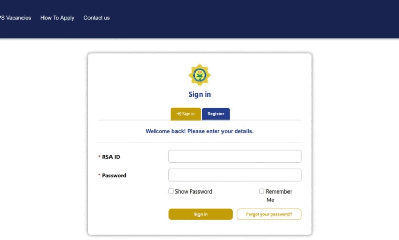 SAPS Entry Level Police Trainee for 2025/2026