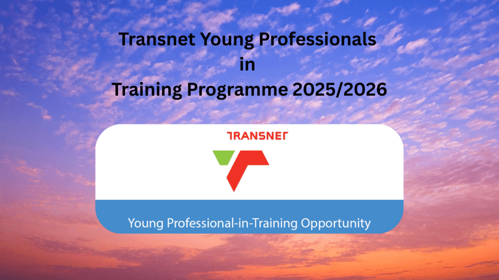Transnet Young Professionals in Training Programme 2025/2026