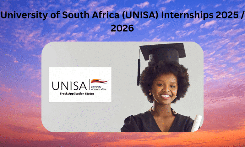 University of South Africa (UNISA) Internships 2025
