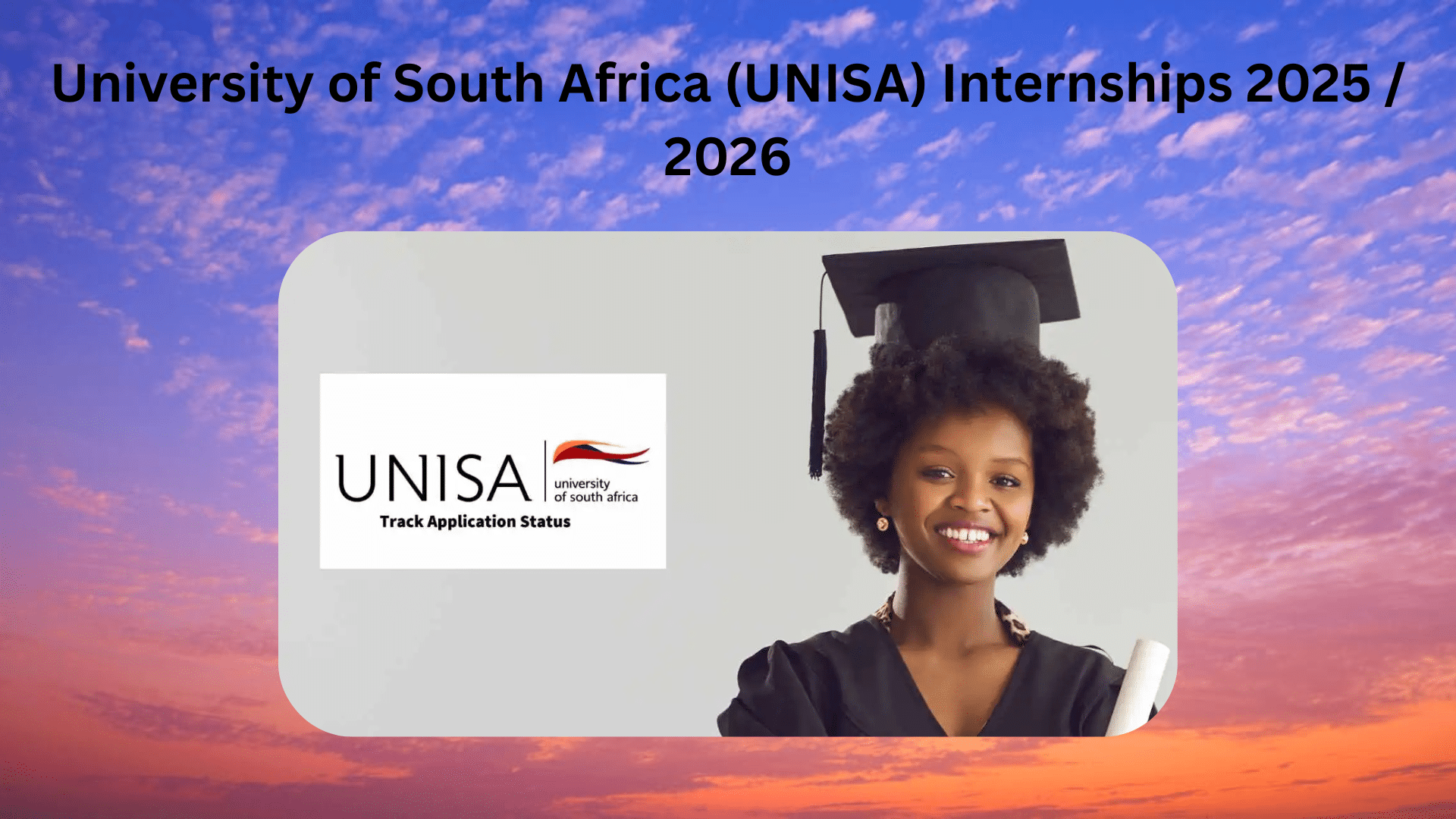 University of South Africa (UNISA) Internships 2025
