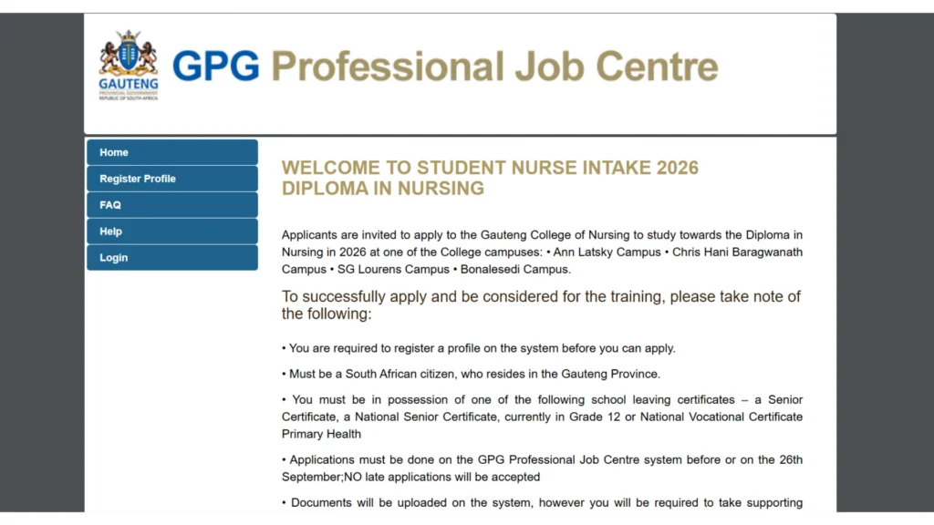 DIPLOMA IN NURSING