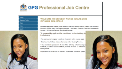 Nursing intake Gauteng Gov za