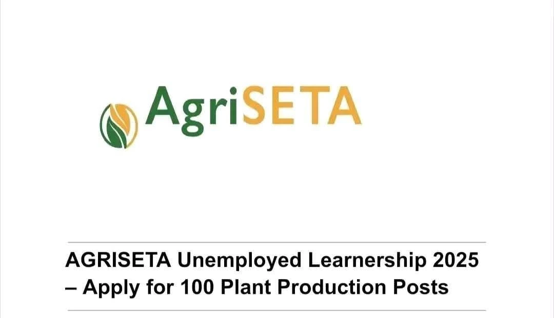 AgriSETA Is Hiring Interns No working experience required.