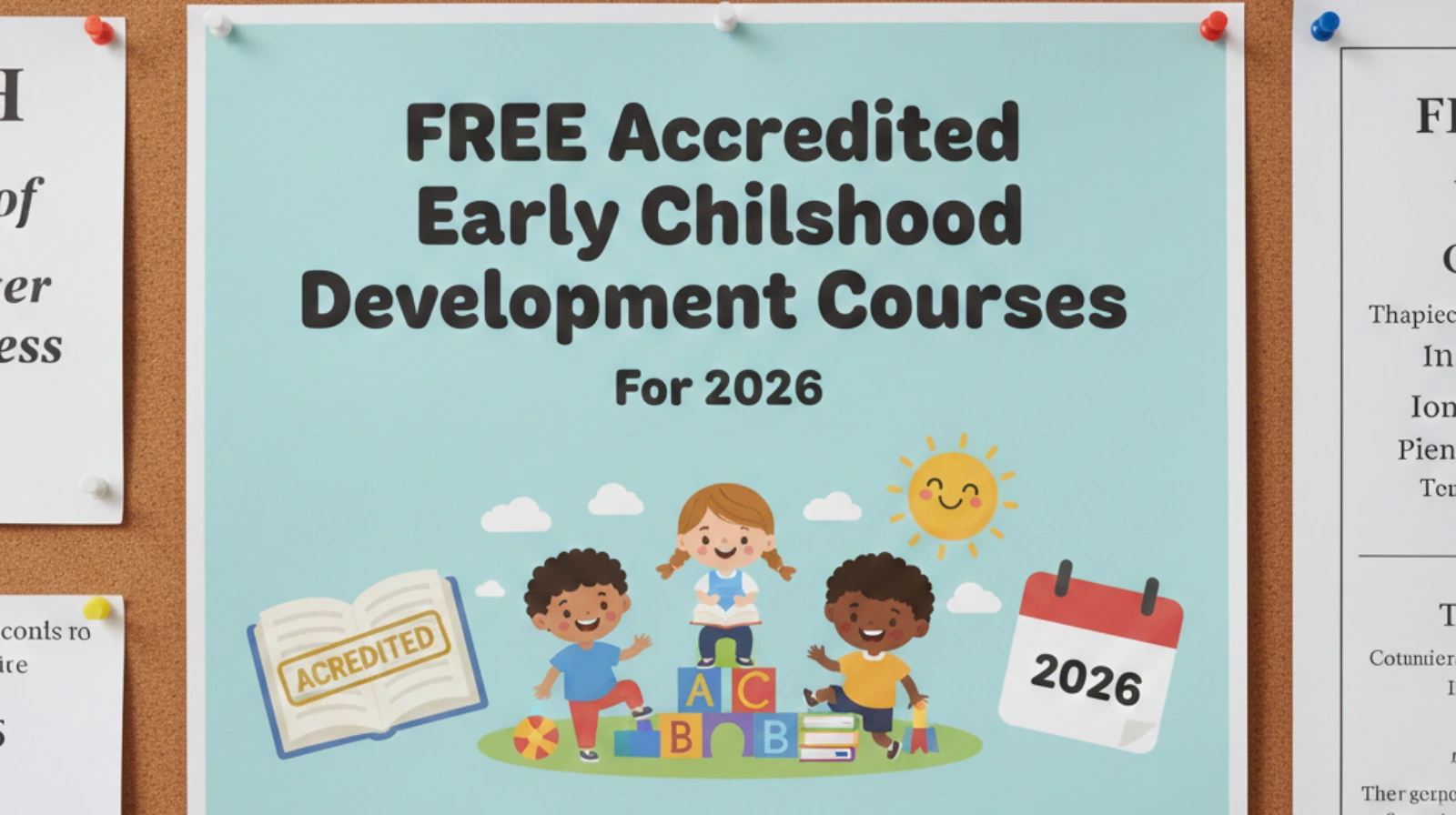 Free Accredited Early Childhood Development Courses for 2026 ...