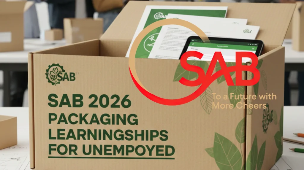 SAB 2026 Packaging Learnerships For Unemployed