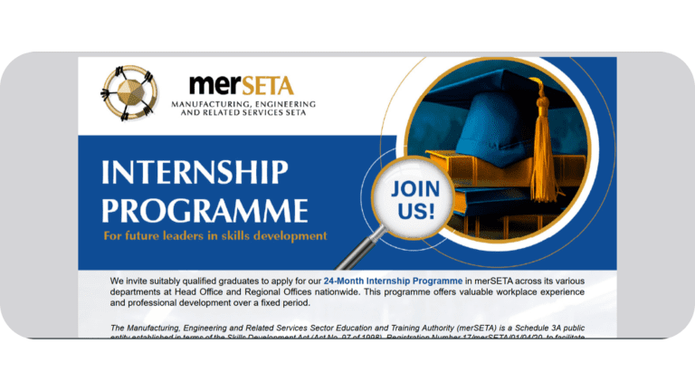 24-Month Internship Programme in merSETA