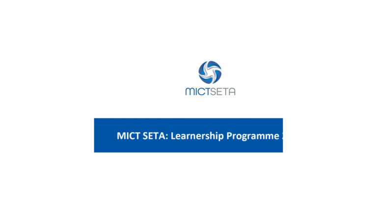 MICT SETA Learnership 2026