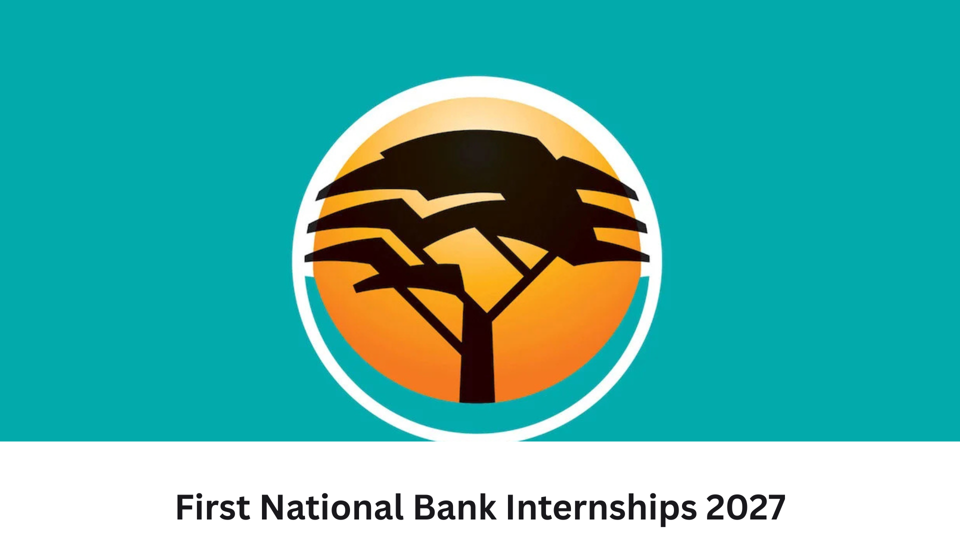 First National Bank Internships 2027