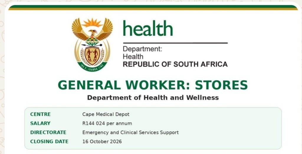 General Worker Vacancy