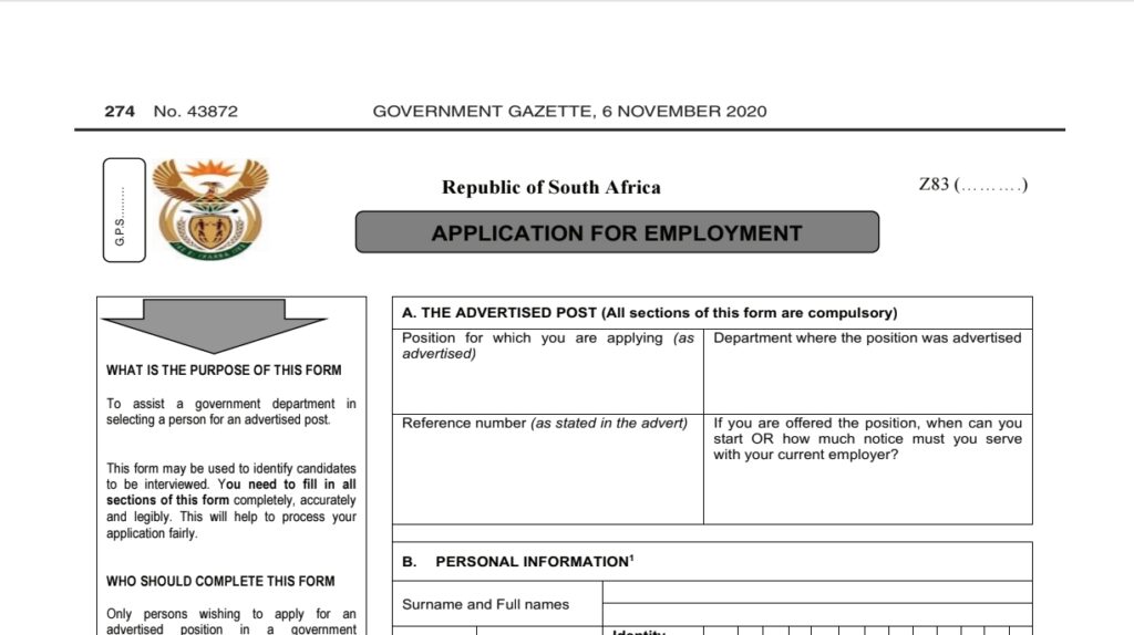 Metro Police z83 learnerships form