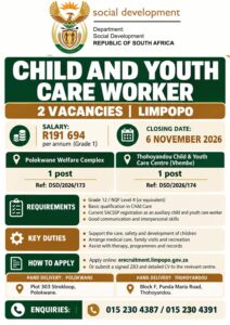 Youth Care Worker Vacancies